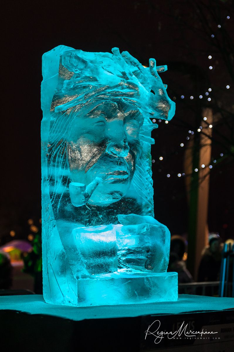 20th International Ice sculpture festival in Jelgava / XX международный фестиваль ледяных скульптур в Елгаве