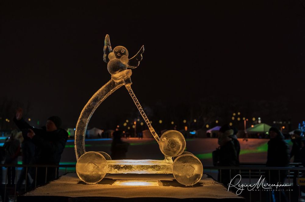 20th International Ice sculpture festival in Jelgava / XX международный фестиваль ледяных скульптур в Елгаве