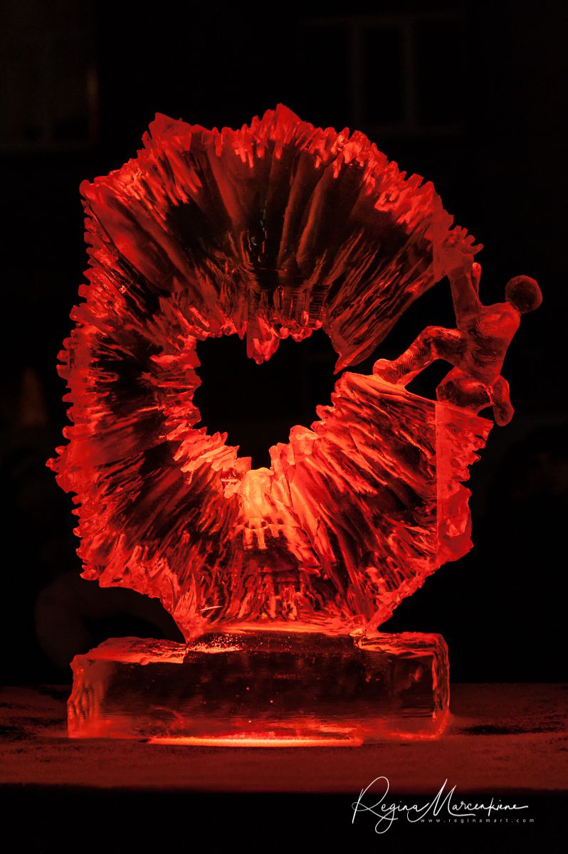 20th International Ice sculpture festival in Jelgava / XX международный фестиваль ледяных скульптур в Елгаве