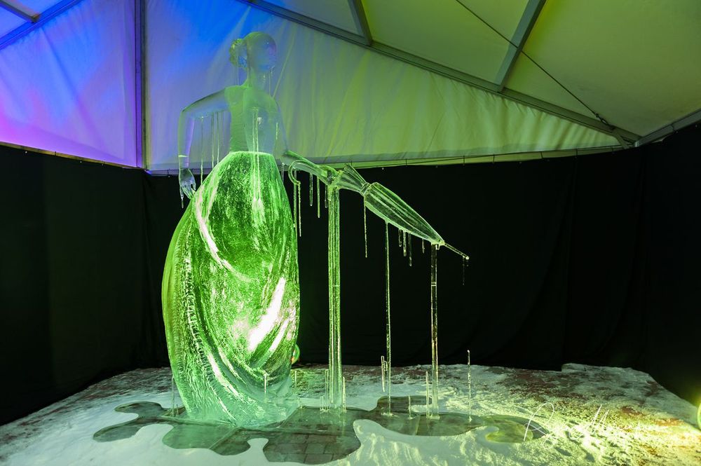 20th International Ice sculpture festival in Jelgava / XX международный фестиваль ледяных скульптур в Елгаве
