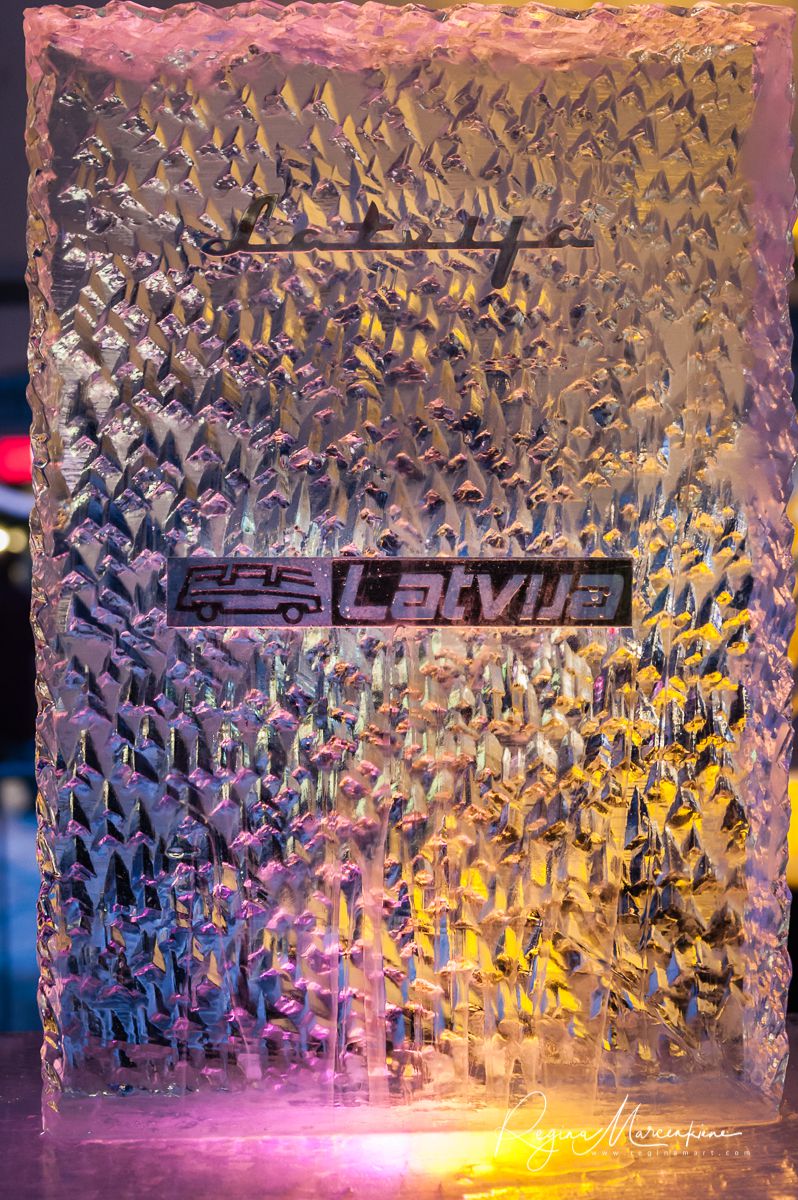 20th International Ice sculpture festival in Jelgava / XX международный фестиваль ледяных скульптур в Елгаве