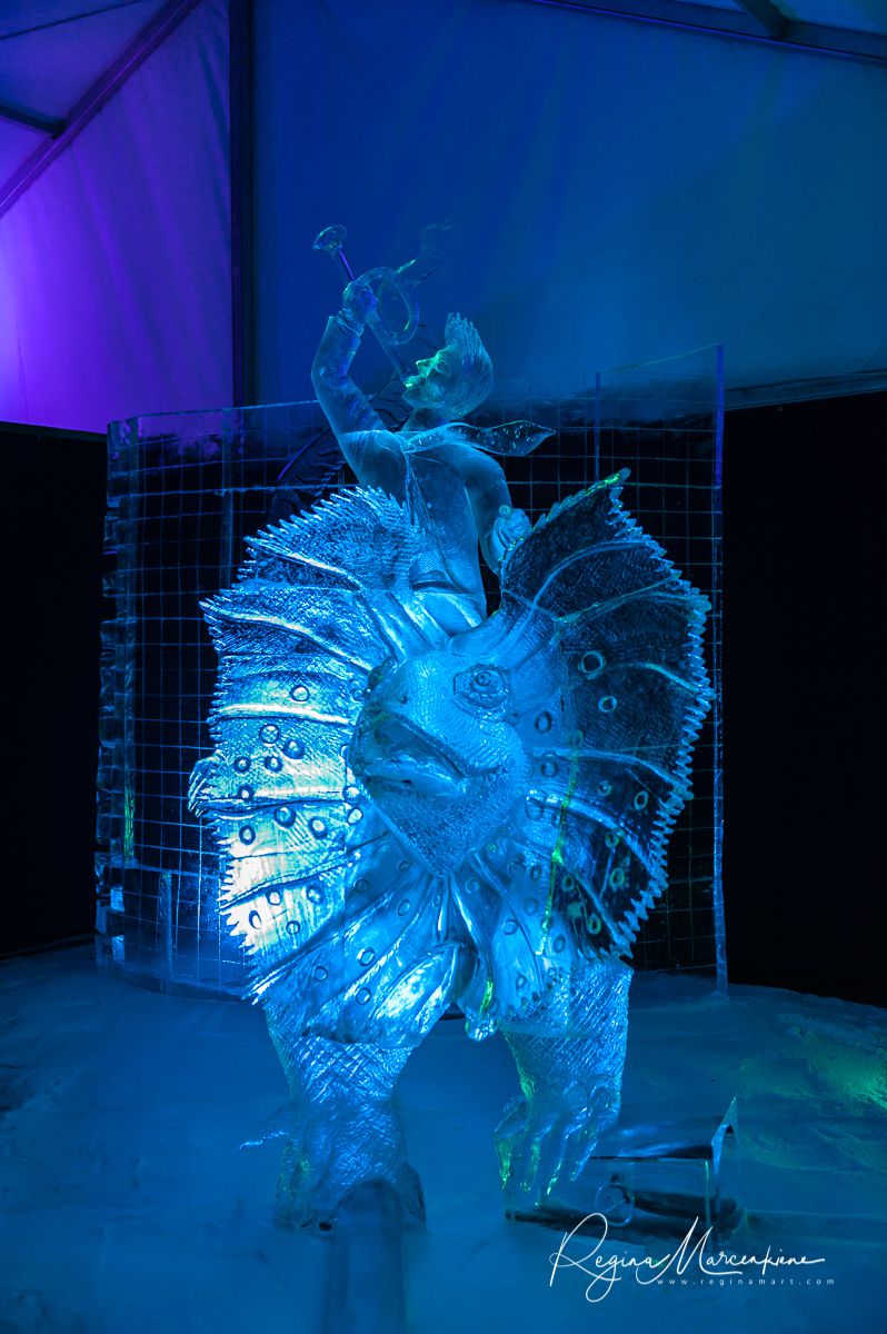 20th International Ice sculpture festival in Jelgava / XX международный фестиваль ледяных скульптур в Елгаве