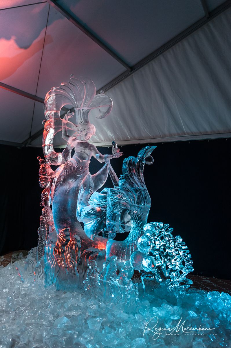 20th International Ice sculpture festival in Jelgava / XX международный фестиваль ледяных скульптур в Елгаве