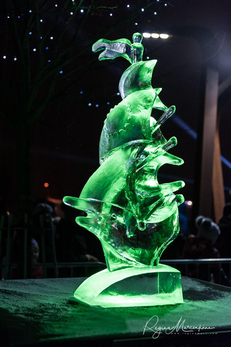20th International Ice sculpture festival in Jelgava / XX международный фестиваль ледяных скульптур в Елгаве