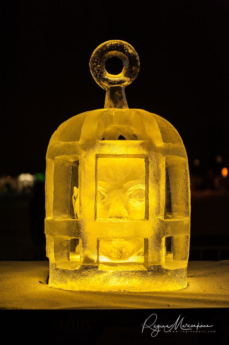 20th International Ice sculpture festival in Jelgava / XX международный фестиваль ледяных скульптур в Елгаве