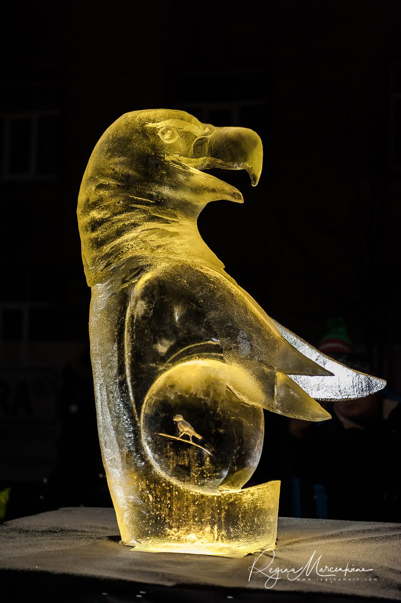 20th International Ice sculpture festival in Jelgava / XX международный фестиваль ледяных скульптур в Елгаве