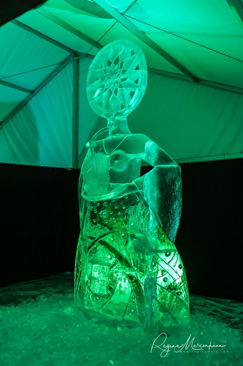 20th International Ice sculpture festival in Jelgava / XX международный фестиваль ледяных скульптур в Елгаве