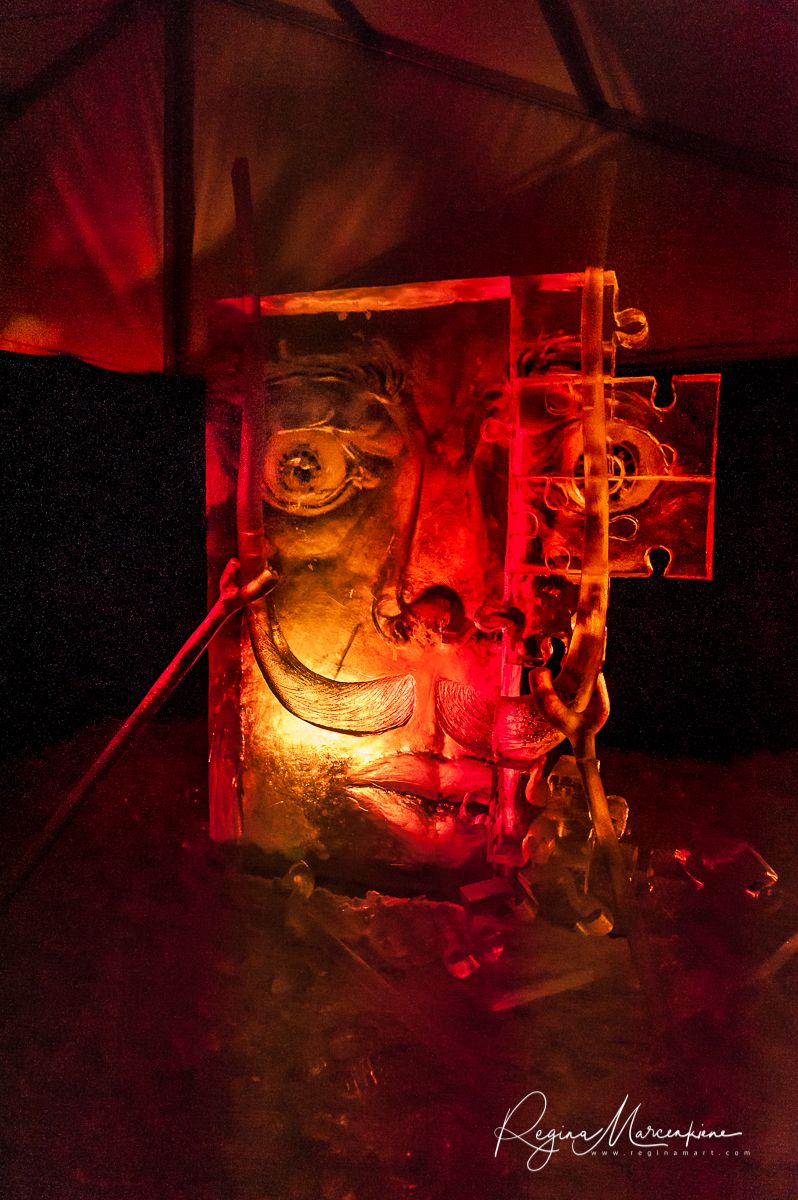 20th International Ice sculpture festival in Jelgava / XX международный фестиваль ледяных скульптур в Елгаве