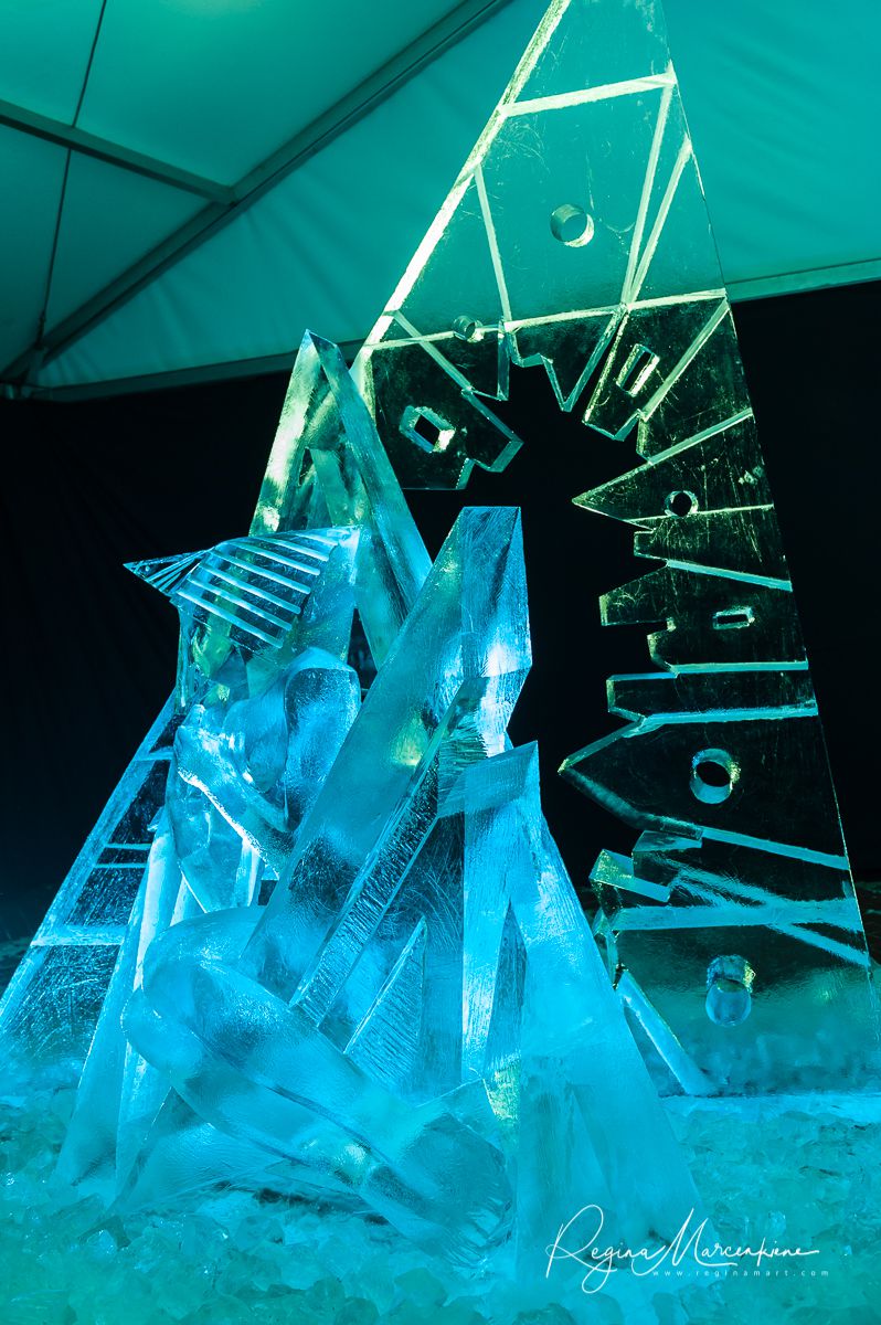 20th International Ice sculpture festival in Jelgava / XX международный фестиваль ледяных скульптур в Елгаве