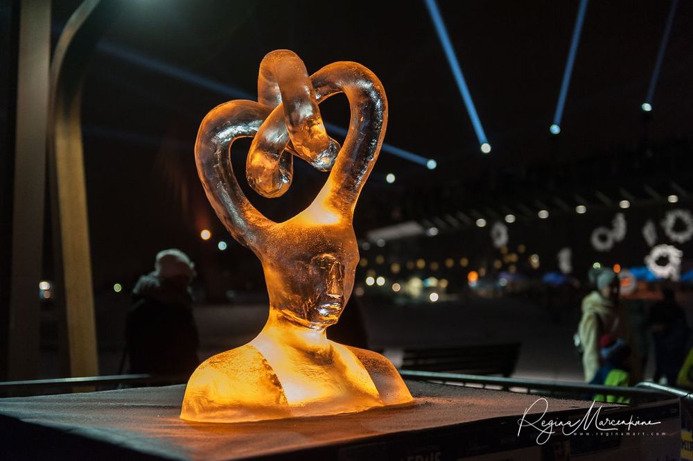 20th International Ice sculpture festival in Jelgava / XX международный фестиваль ледяных скульптур в Елгаве