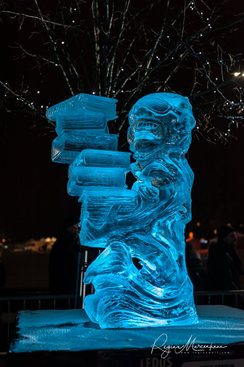 20th International Ice sculpture festival in Jelgava / XX международный фестиваль ледяных скульптур в Елгаве