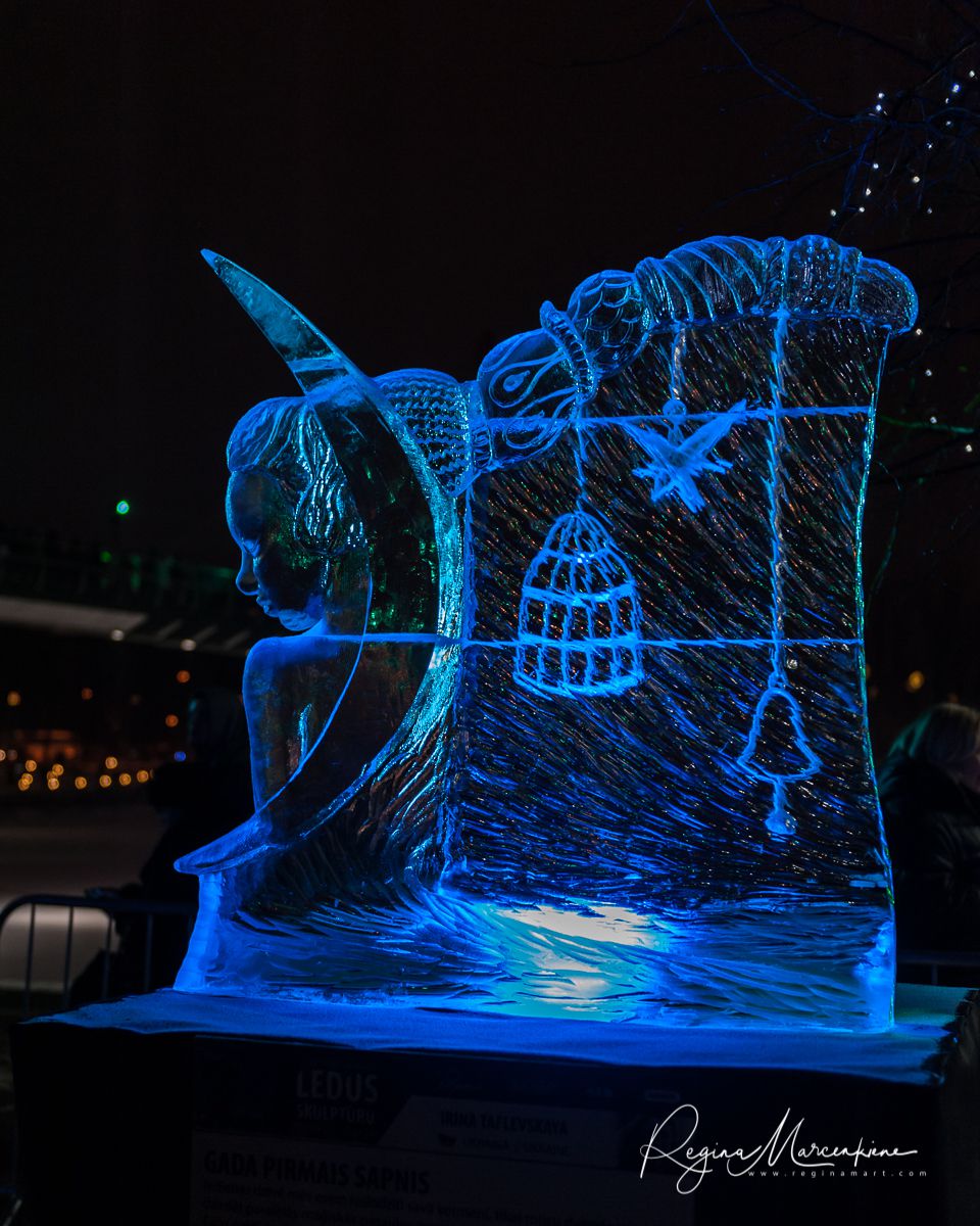20th International Ice sculpture festival in Jelgava / XX международный фестиваль ледяных скульптур в Елгаве