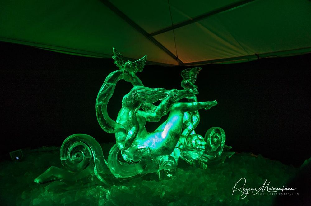 20th International Ice sculpture festival in Jelgava / XX международный фестиваль ледяных скульптур в Елгаве