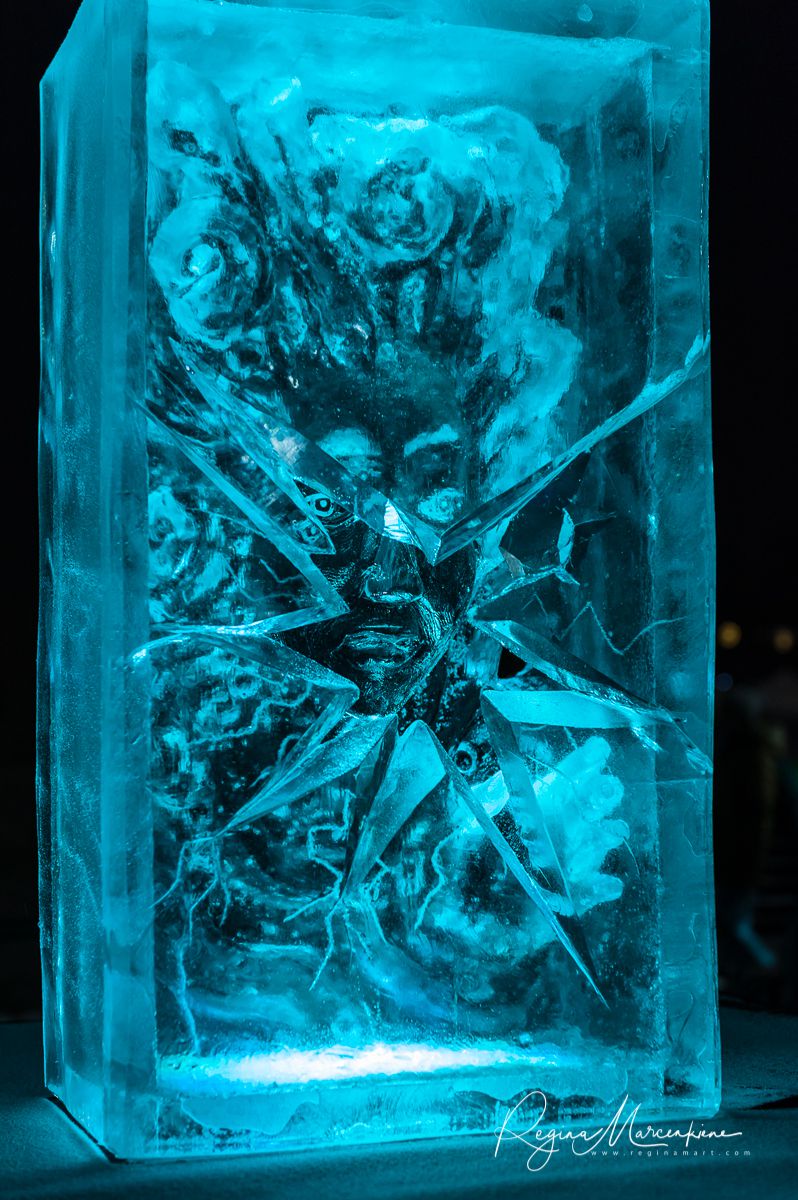 20th International Ice sculpture festival in Jelgava / XX международный фестиваль ледяных скульптур в Елгаве