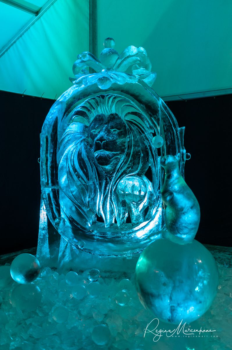 20th International Ice sculpture festival in Jelgava / XX международный фестиваль ледяных скульптур в Елгаве