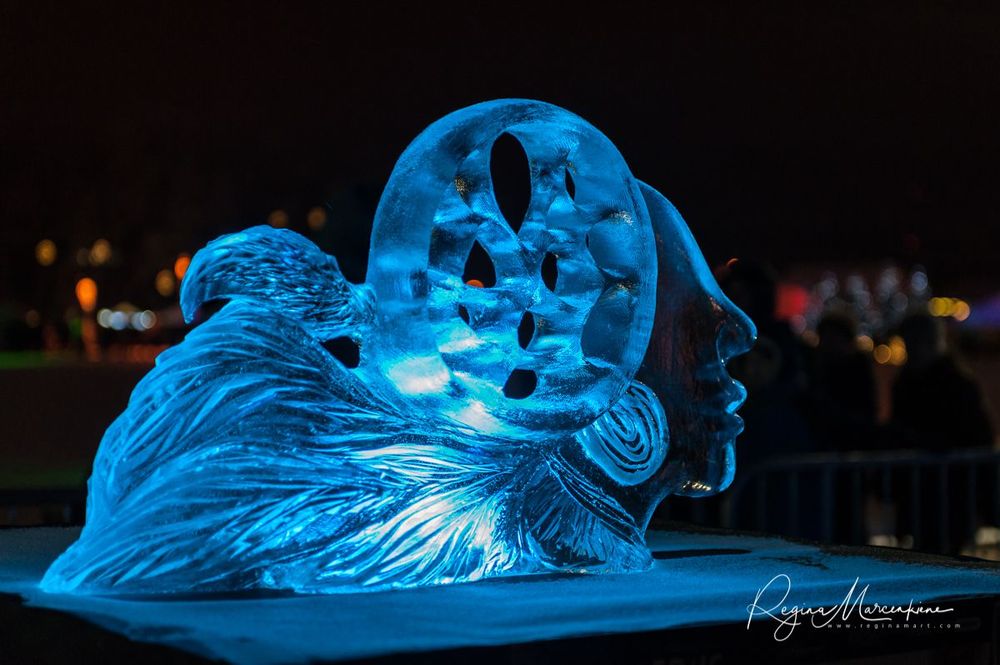 20th International Ice sculpture festival in Jelgava / XX международный фестиваль ледяных скульптур в Елгаве