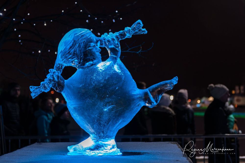 20th International Ice sculpture festival in Jelgava / XX международный фестиваль ледяных скульптур в Елгаве