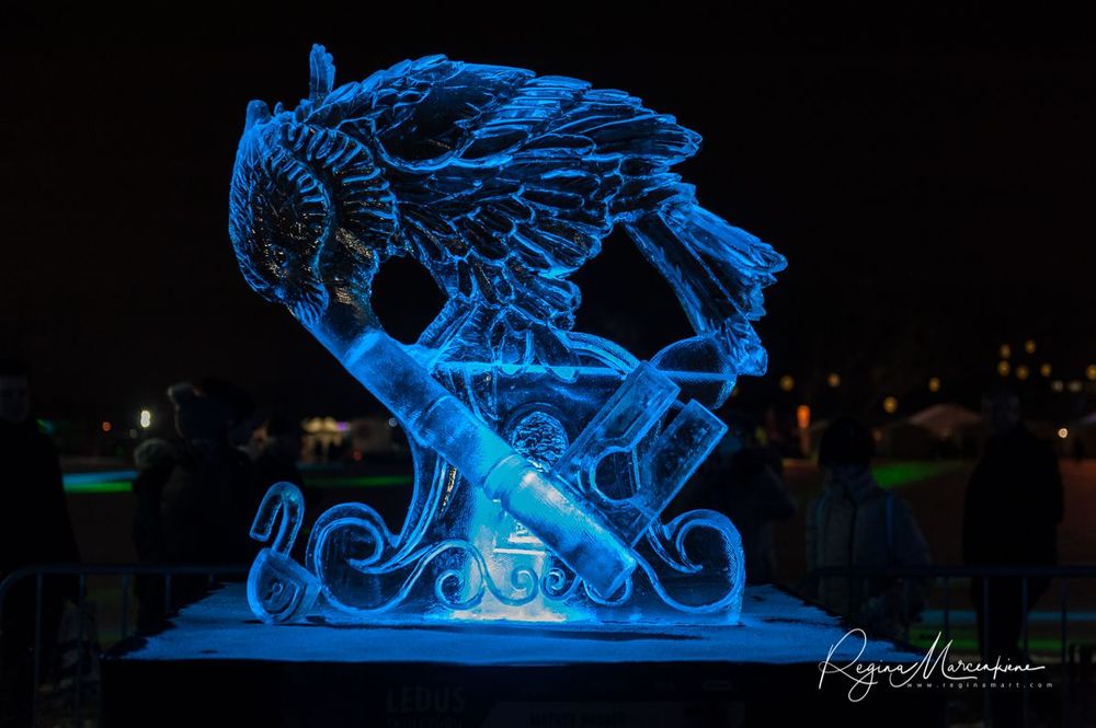 20th International Ice sculpture festival in Jelgava / XX международный фестиваль ледяных скульптур в Елгаве
