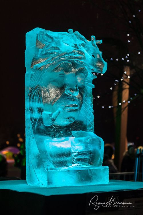 20th International Ice sculpture festival in Jelgava / XX международный фестиваль ледяных скульптур в Елгаве