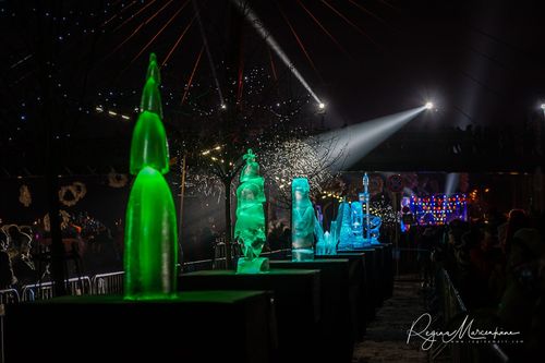 20th International Ice sculpture festival in Jelgava / XX международный фестиваль ледяных скульптур в Елгаве