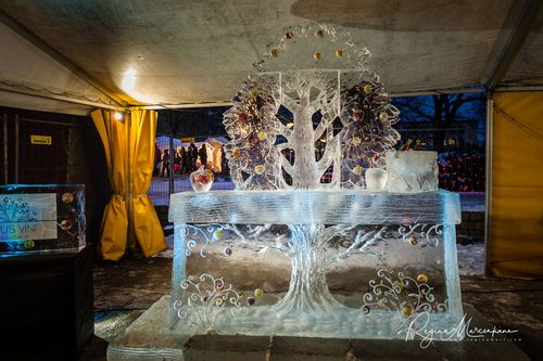 20th International Ice sculpture festival in Jelgava / XX международный фестиваль ледяных скульптур в Елгаве