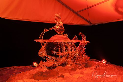 20th International Ice sculpture festival in Jelgava / XX международный фестиваль ледяных скульптур в Елгаве