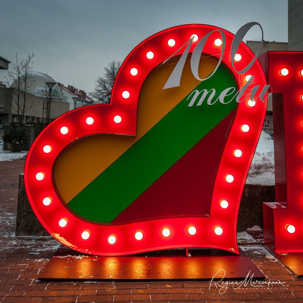 Lithuania celebrates 100 / Lietuvai 100