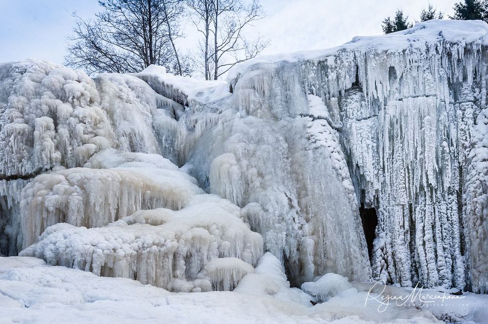 Водопад Ягала (Jägala juga / Jägala Waterfall)