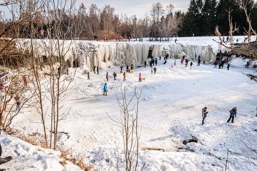 Водопад Ягала (Jägala juga / Jägala Waterfall)