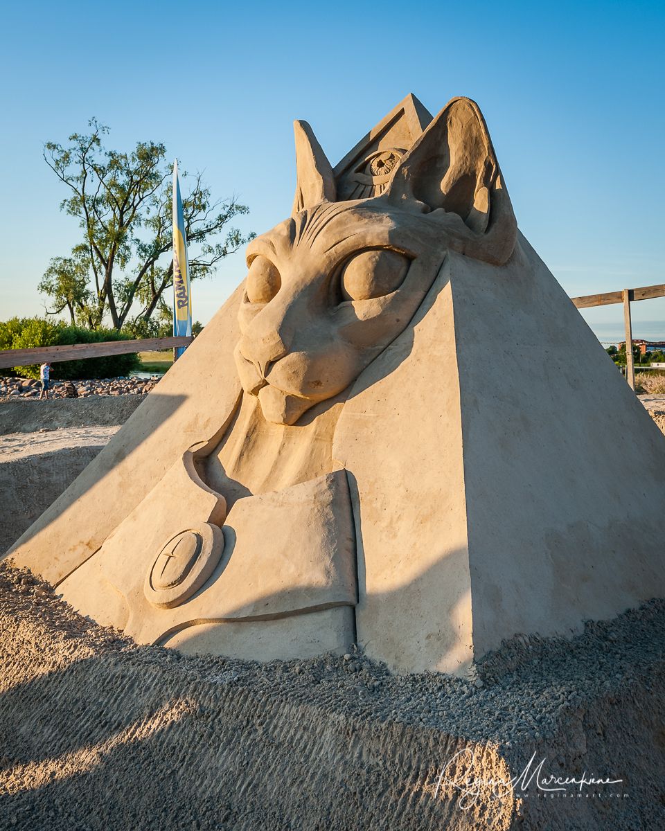 International Sand Sculptures Festival in Jelgava / 12-й Международный фестиваль песчаной скульптуры  в Елгаве
