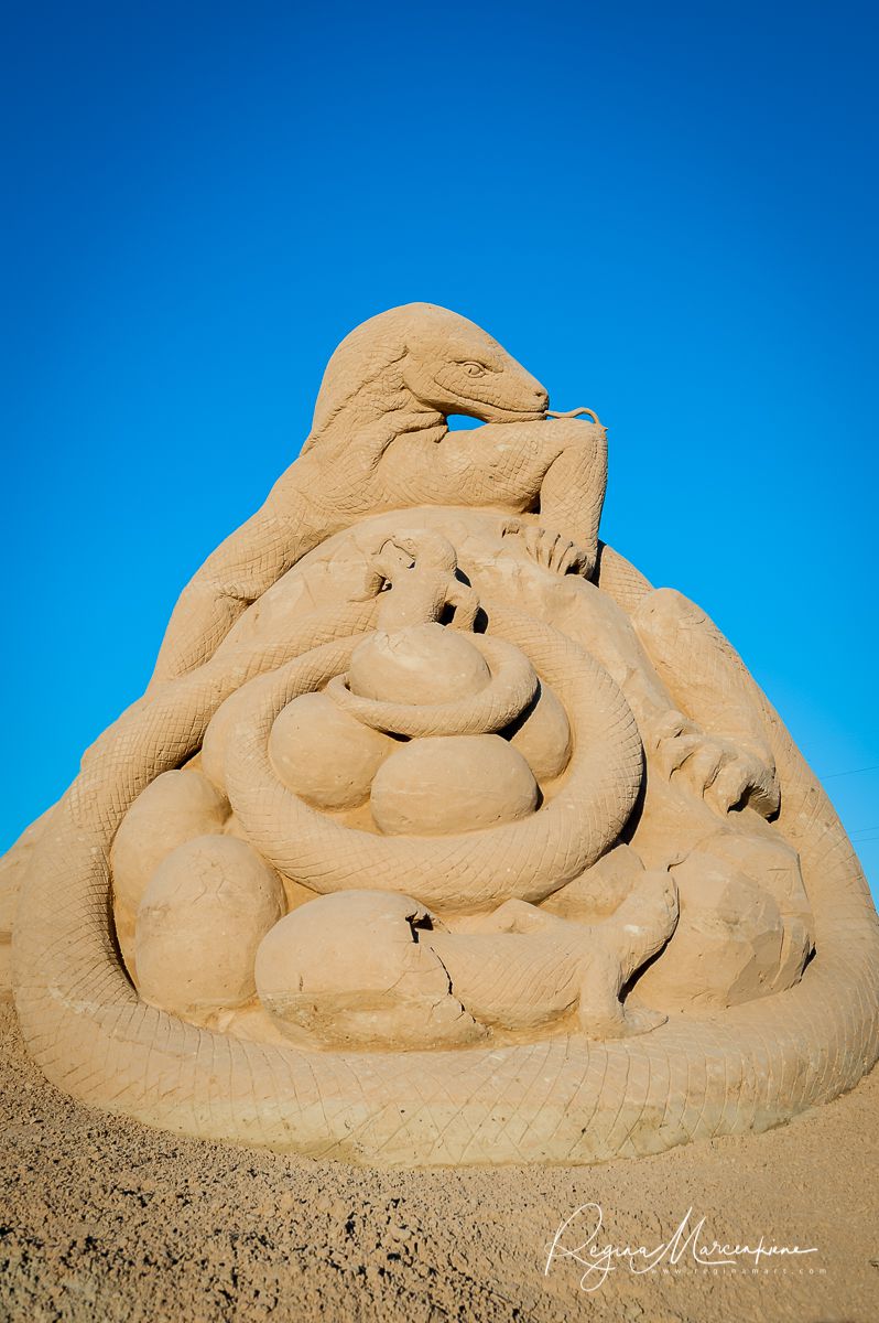International Sand Sculptures Festival in Jelgava / 12-й Международный фестиваль песчаной скульптуры  в Елгаве