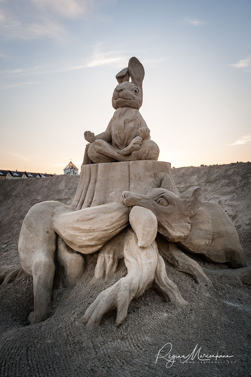 International Sand Sculptures Festival in Jelgava / 12-й Международный фестиваль песчаной скульптуры  в Елгаве