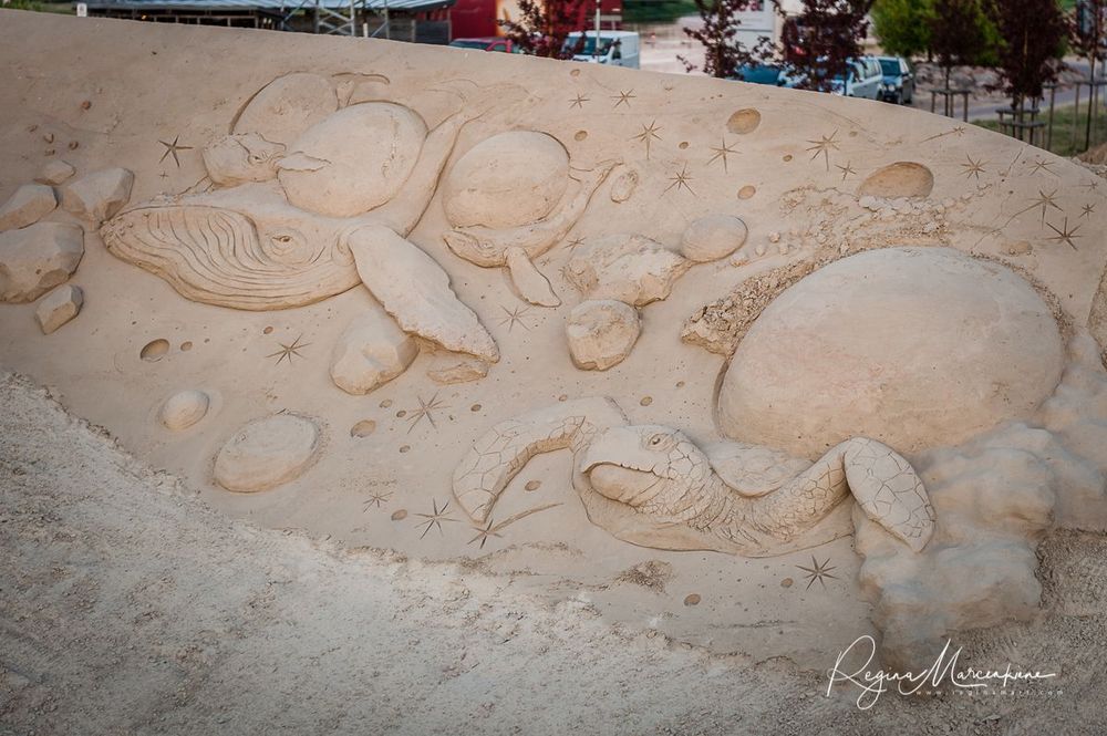 International Sand Sculptures Festival in Jelgava / 12-й Международный фестиваль песчаной скульптуры  в Елгаве