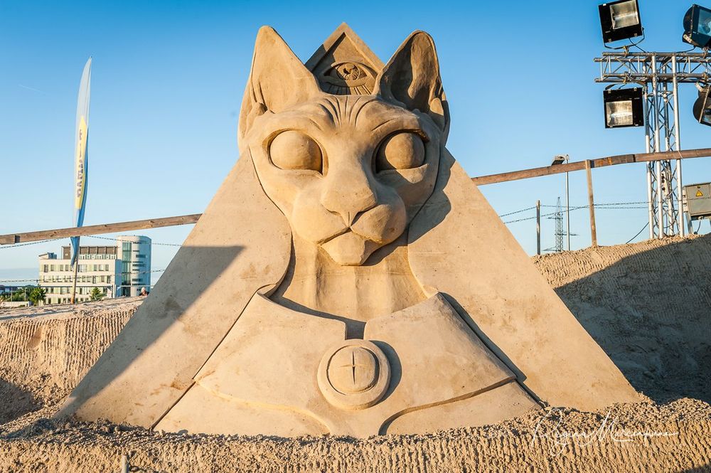 International Sand Sculptures Festival in Jelgava / 12-й Международный фестиваль песчаной скульптуры  в Елгаве