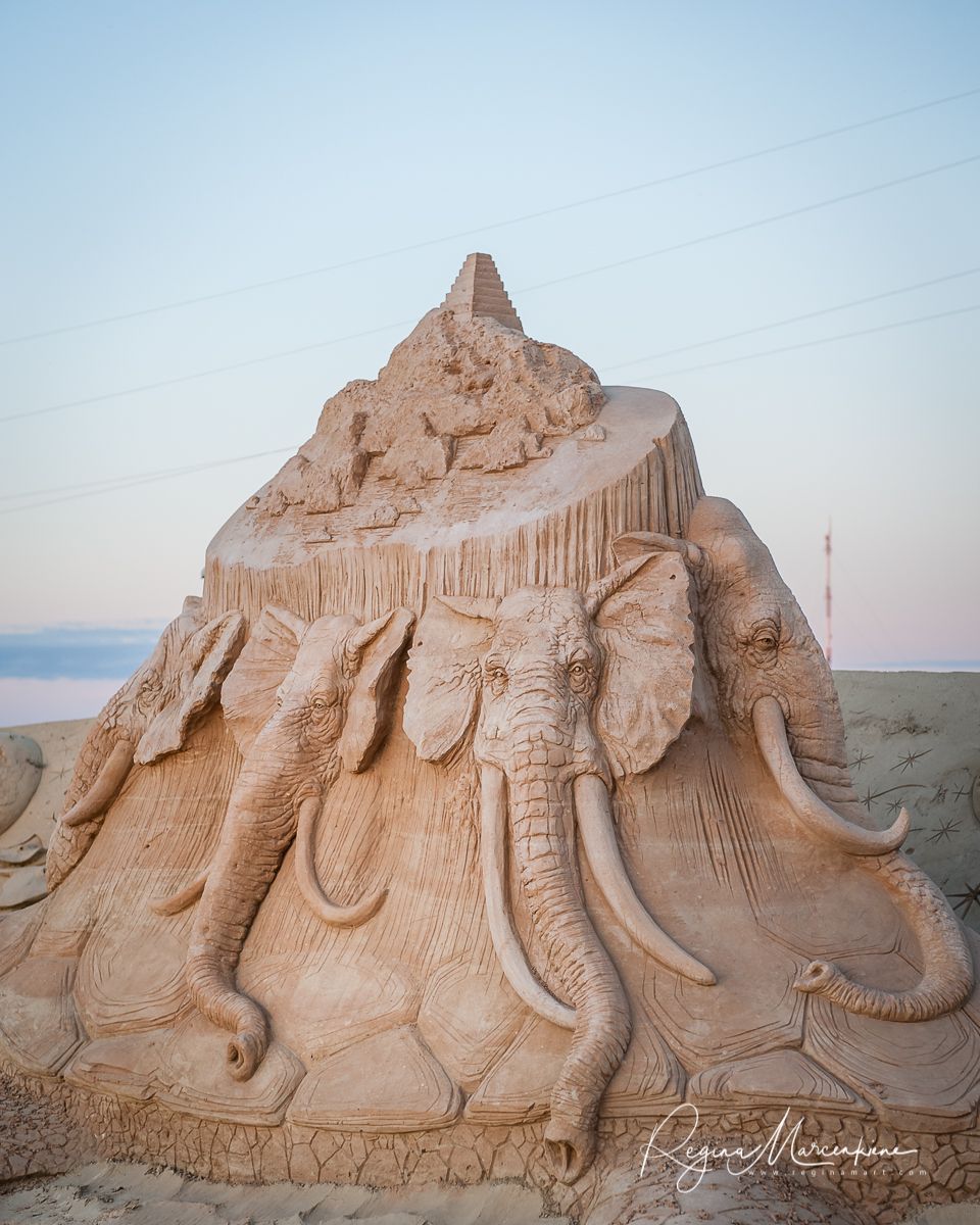 International Sand Sculptures Festival in Jelgava / 12-й Международный фестиваль песчаной скульптуры  в Елгаве