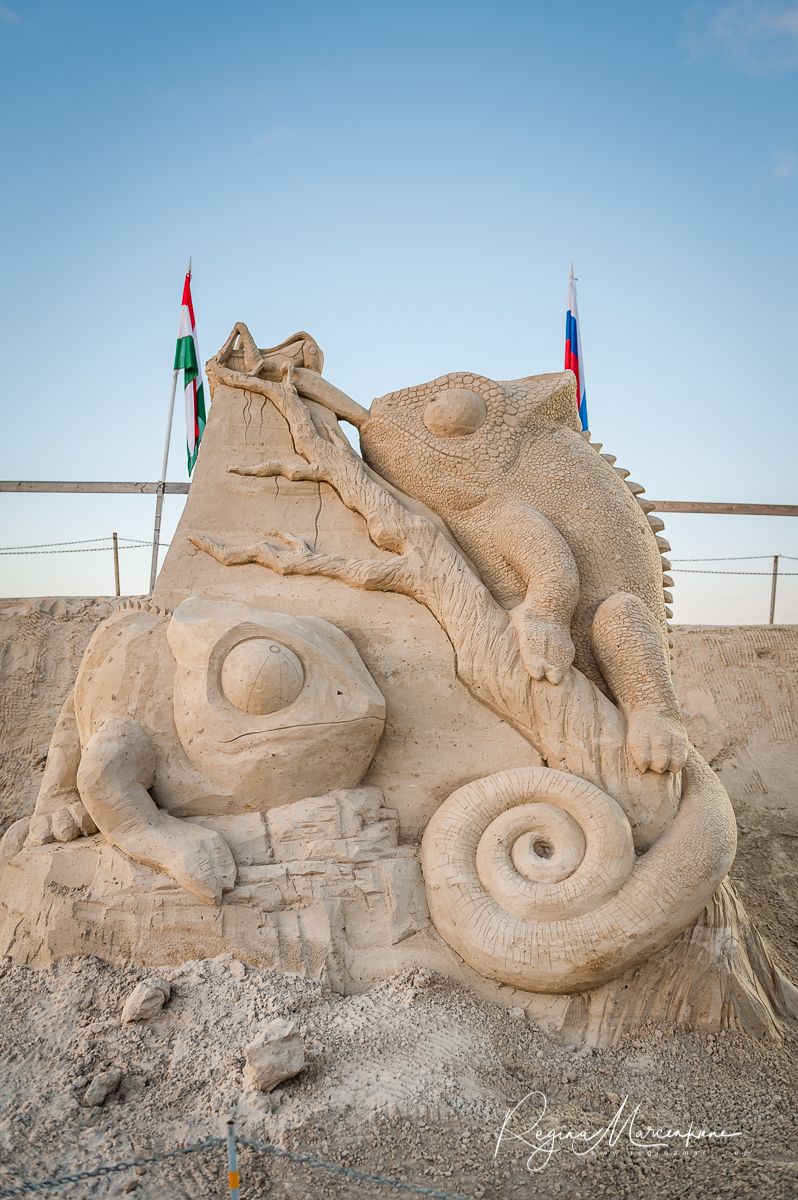 International Sand Sculptures Festival in Jelgava / 12-й Международный фестиваль песчаной скульптуры  в Елгаве