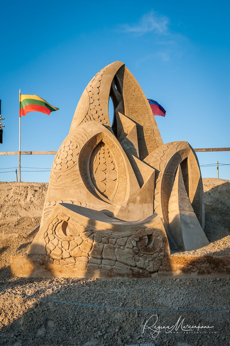 International Sand Sculptures Festival in Jelgava / 12-й Международный фестиваль песчаной скульптуры  в Елгаве