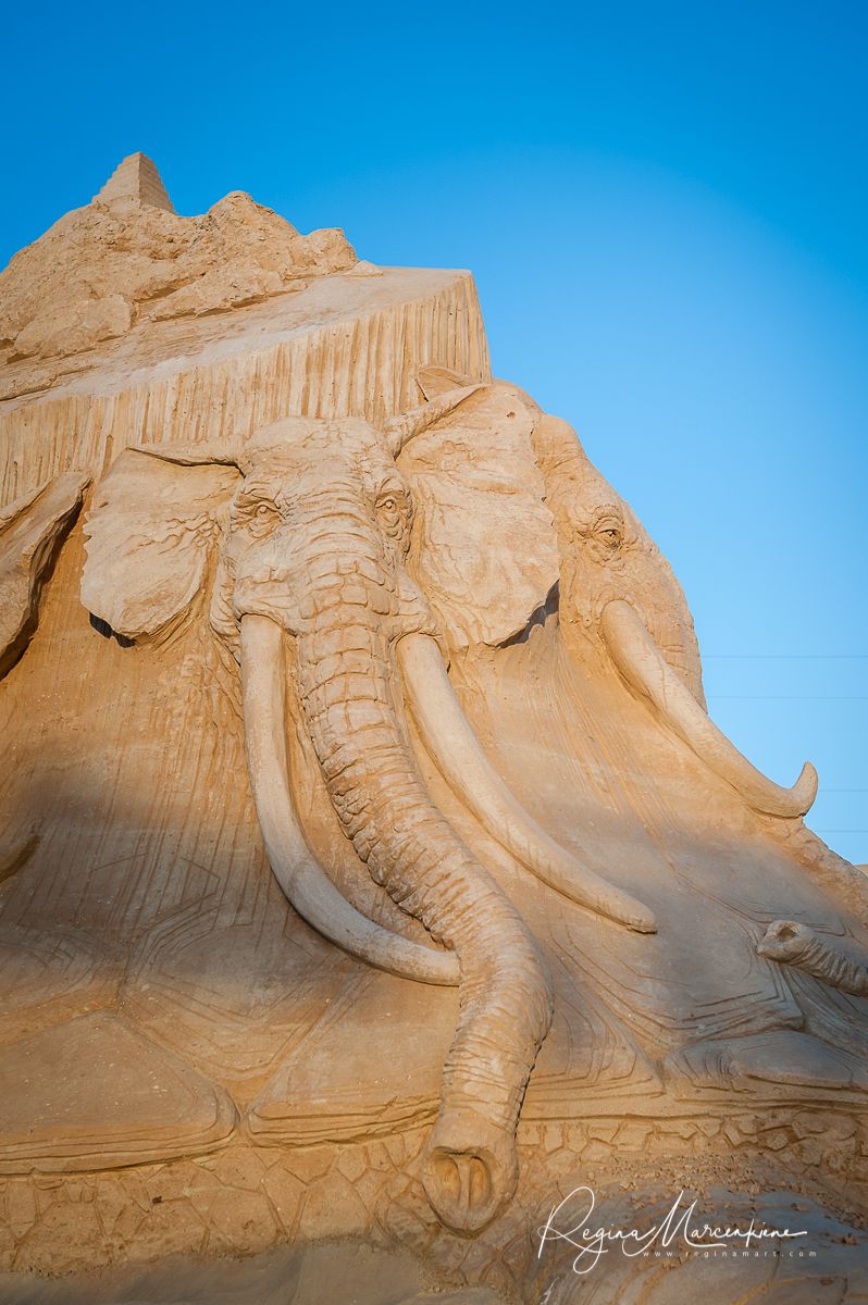 International Sand Sculptures Festival in Jelgava / 12-й Международный фестиваль песчаной скульптуры  в Елгаве