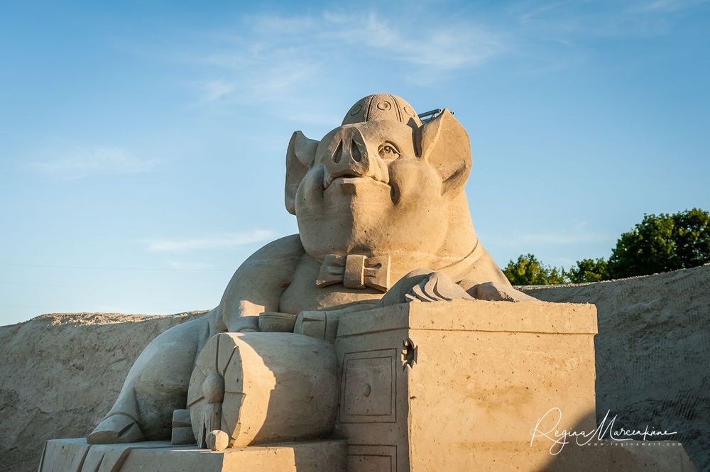 International Sand Sculptures Festival in Jelgava / 12-й Международный фестиваль песчаной скульптуры  в Елгаве