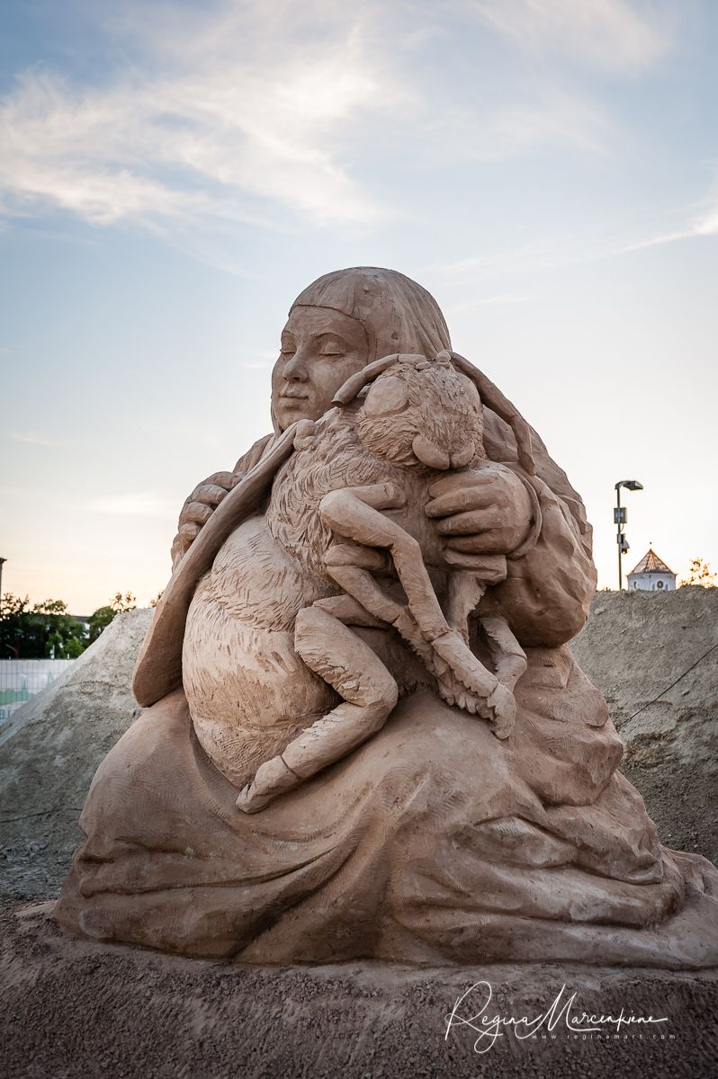 International Sand Sculptures Festival in Jelgava / 12-й Международный фестиваль песчаной скульптуры  в Елгаве