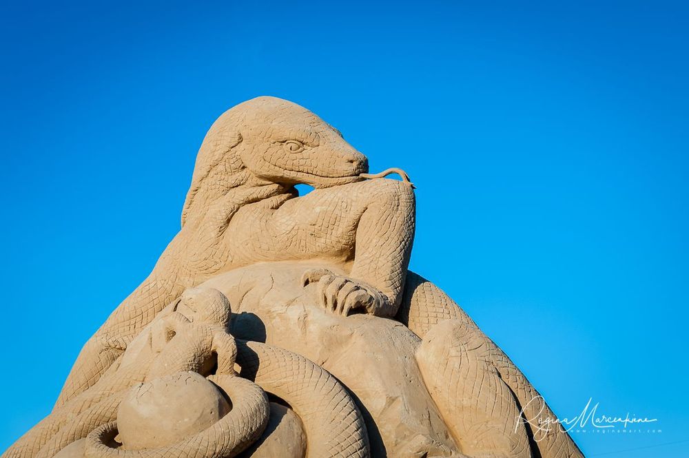 International Sand Sculptures Festival in Jelgava / 12-й Международный фестиваль песчаной скульптуры  в Елгаве