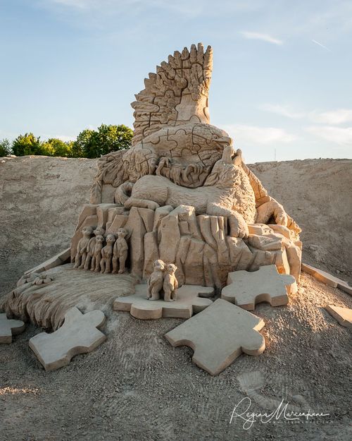 International Sand Sculptures Festival in Jelgava / 12-й Международный фестиваль песчаной скульптуры  в Елгаве