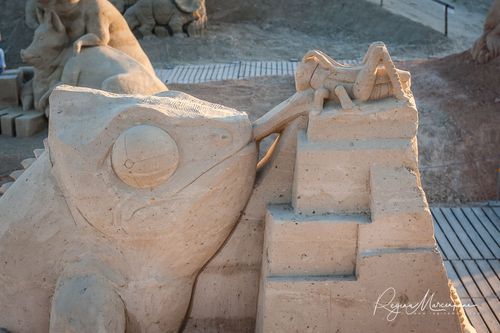 International Sand Sculptures Festival in Jelgava / 12-й Международный фестиваль песчаной скульптуры  в Елгаве