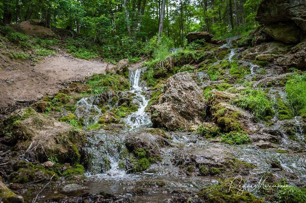 Семиисточниковый водопад ( Septiņavotu ūdenskritums / Waterfall of The Seven Springs)