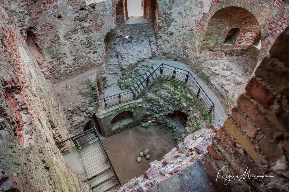 Старый город Бауски (Бауский замок / Bauskas pils / Bauska Castle )