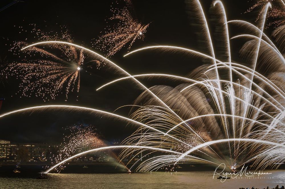 Saules Mūžs fireworks presentation / Световое представление 