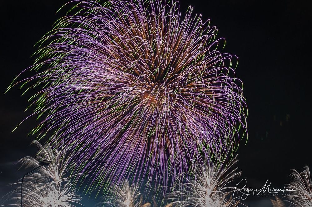 Saules Mūžs fireworks presentation / Световое представление 