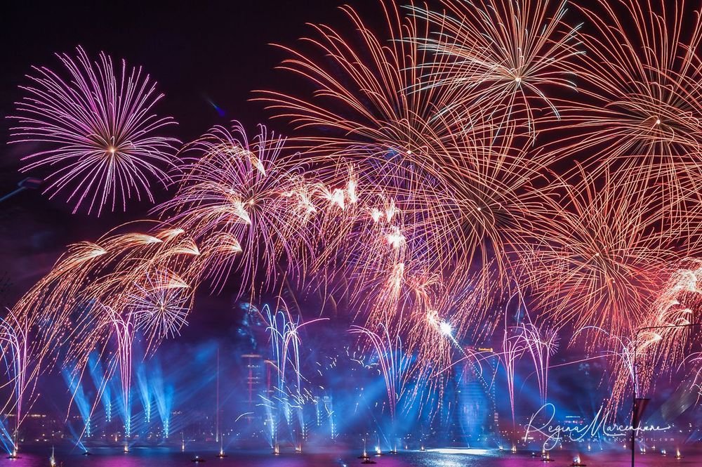 Saules Mūžs fireworks presentation / Световое представление 