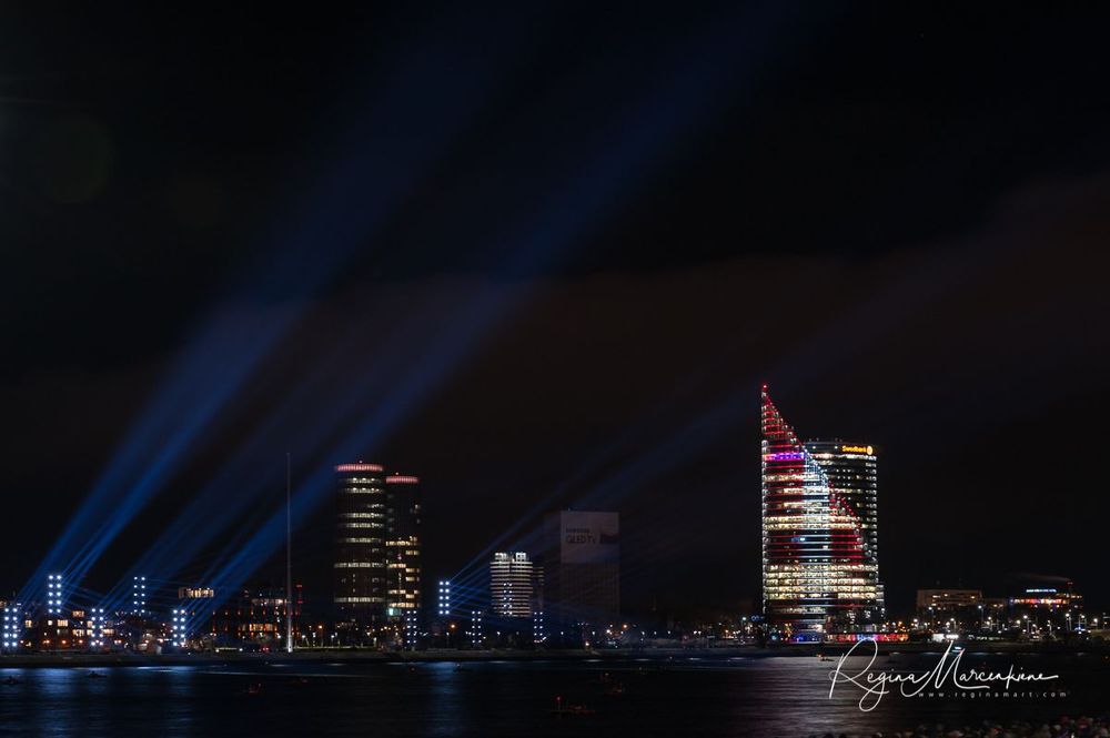 Saules Mūžs fireworks presentation / Световое представление 