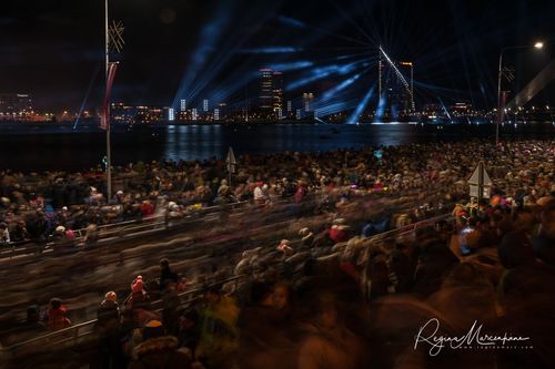 Saules Mūžs fireworks presentation / Световое представление 